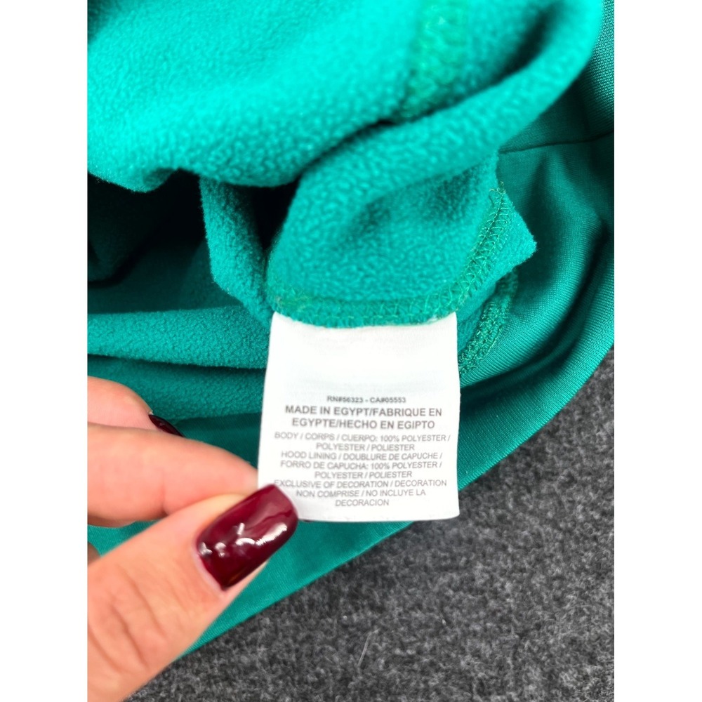 Nike Therma Fit Oversized Hoodie Mens Small Green Swoosh Logo Lined Athletic - Picture 7 of 12